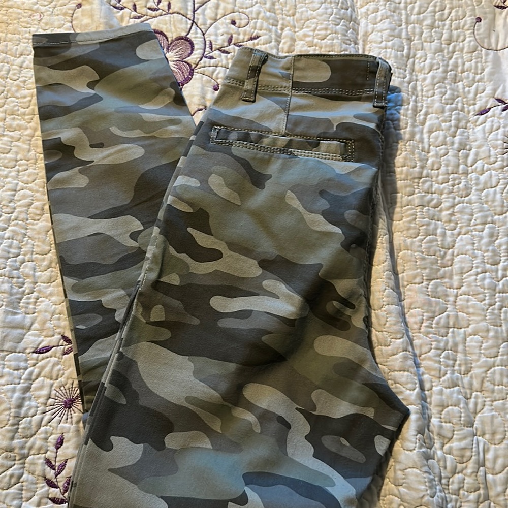 Soldier, camo pants